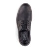 Panské černé kožené polobotky Rieker B4610 - 00