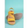 Dámské žluté sandály Rieker V8873 68 7
