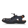 Pánské modré sandály Rieker2