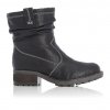 Dámské černé polokozačky Rieker Y0463 00 3