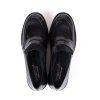 Dámské černé kožené mokasíny Černý Poník 4