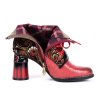 Dámské červené kotníčkové boty Laura Vita Gucstoo 6