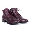 Dámské vínové kotníčkové boty Regarde Le Ciel 2