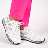 Dámské bílé tenisky s perforací Caprice 8