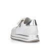 Dámské bílé tenisky na klínku Rieker N3509-80