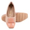 Dámské broskvové baleríny na klínku Piccadilly 4