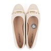 Dámské béžové baleríny na klínku Piccadilly 5