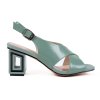 Dámské zelené sandály Epica JI20084A