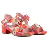 Dámské sandály Laura Vita Hucbio 05 Rouge 5