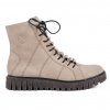 Dámské béžové kotníčkové boty Rieker Y3420 60