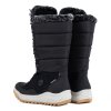 Dámské černé vysoké šněrovací sněhule 3