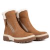 Dámské hnědé kotníčkové boty Rieker X8661 24 2