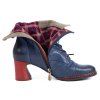 Dámské modré kotníčkové boty Laura Vita INCAO 07A 8