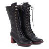 Dámské černé kozačky Laura Vita INCAO 06A 5