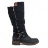 Dámské černé kozačky Rieker Z4759 01 3
