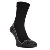 Merino ponožky FLORES Merino LT - černá/šedá