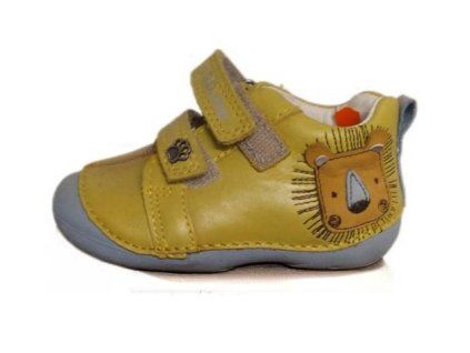 Celoroční obuv DDstep 015-459B Yelow chlapecké