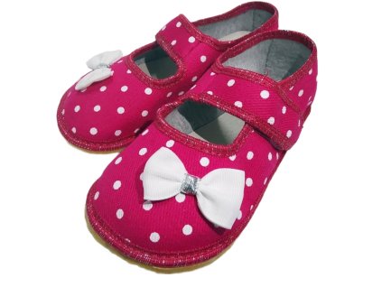 Papuče Anatomic BAREFOOT RASPBERRY A - dívčí