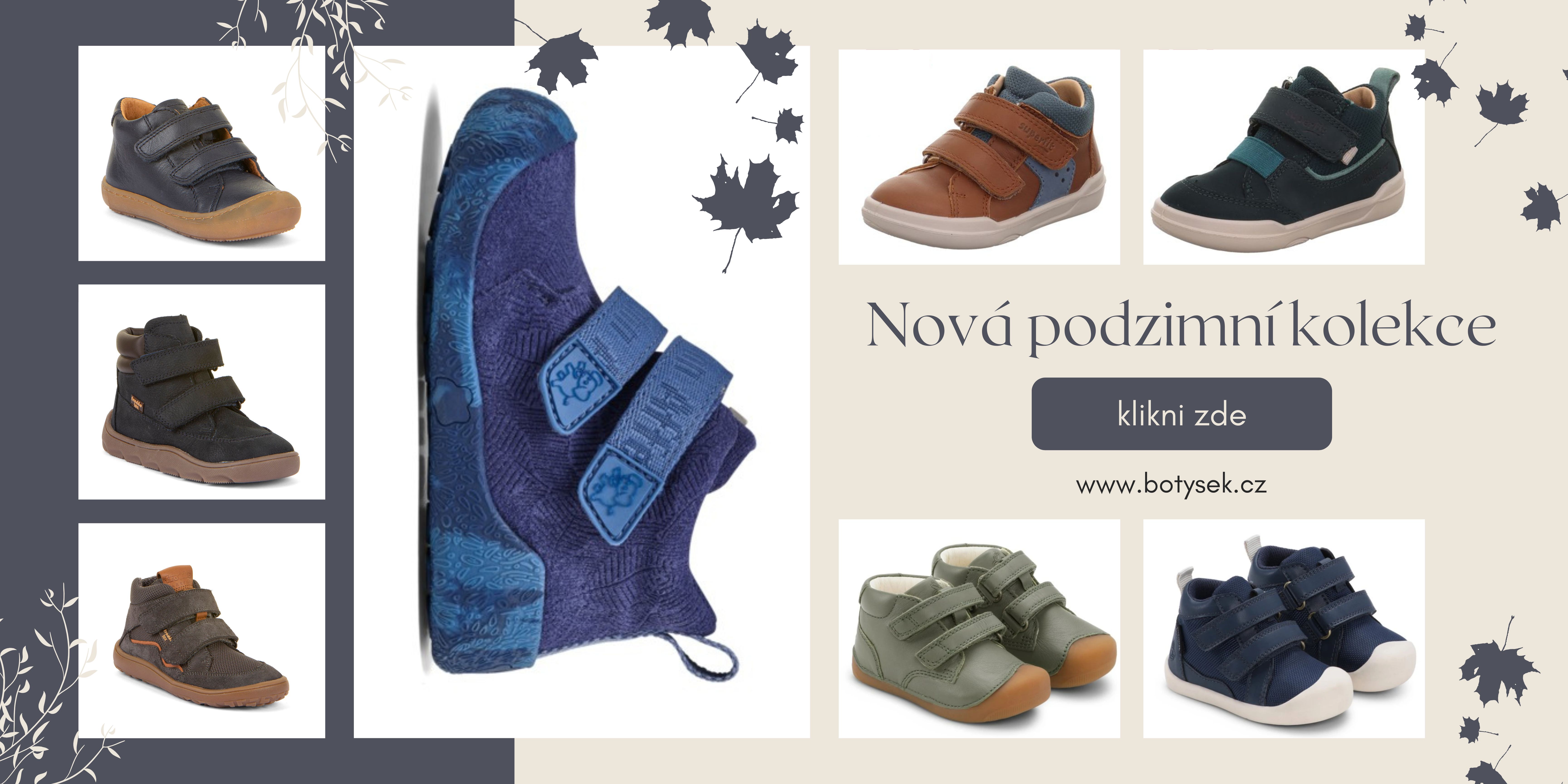 Dětská podzimní obuv