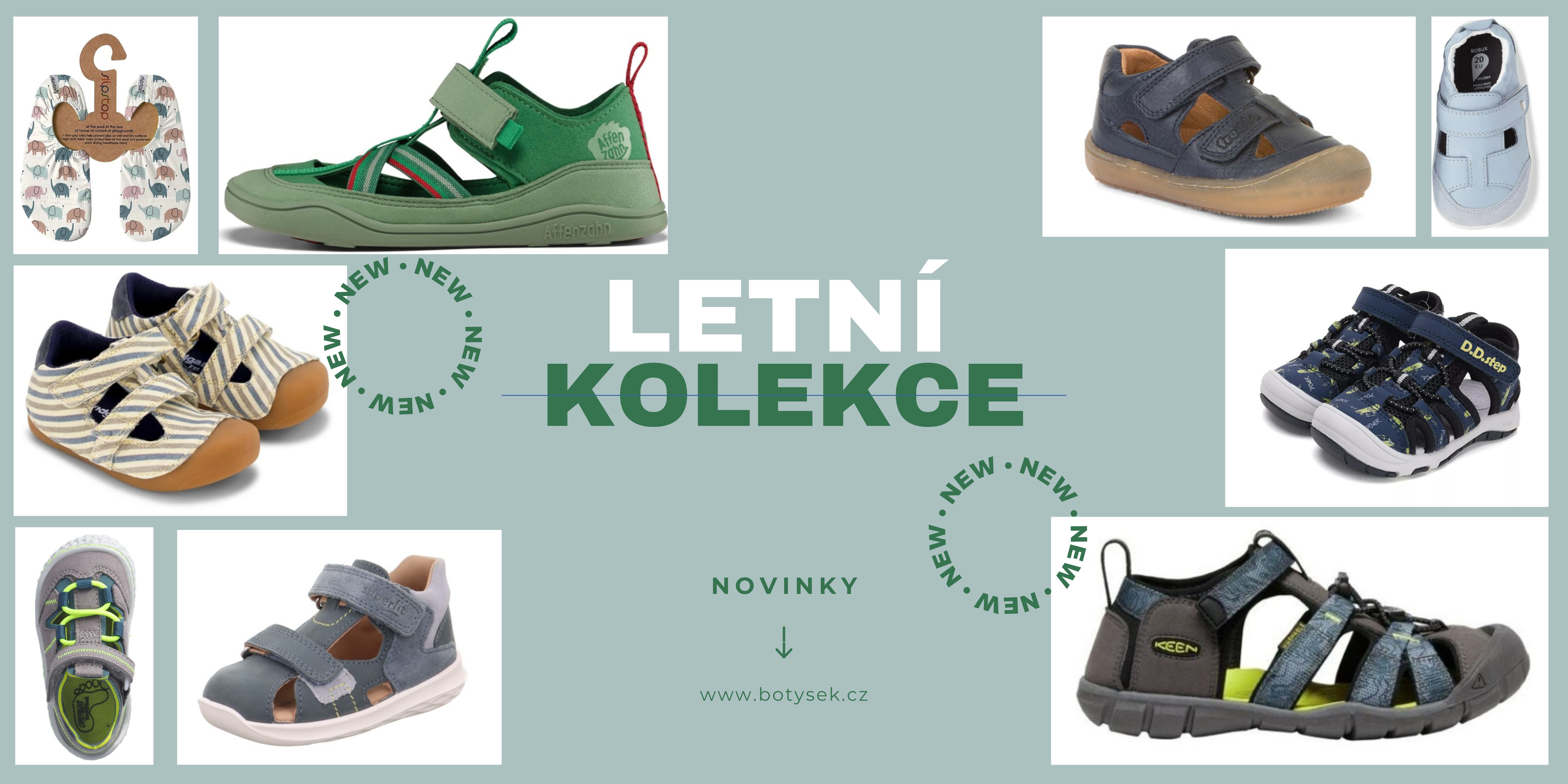 Dětská letní obuv