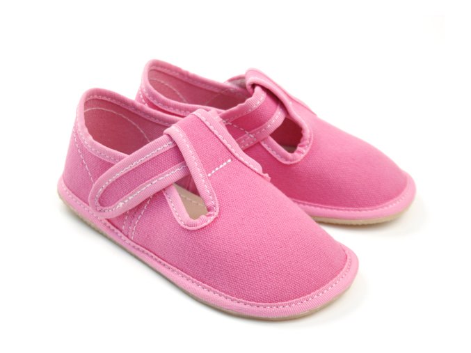 EF BAREFOOT dětské papučky - 395 FUXIA
