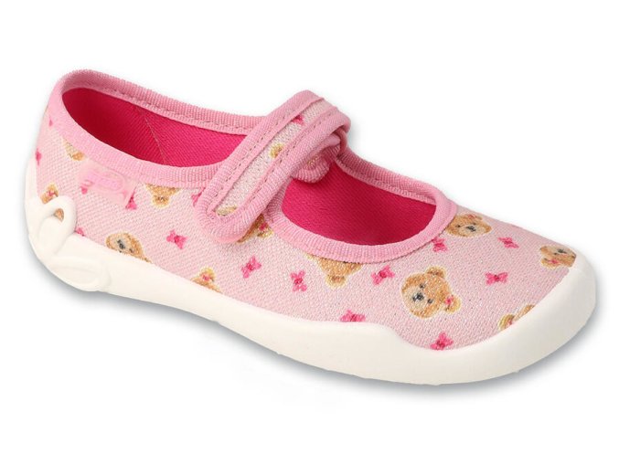 0187070 befado 114x551 divci balerinky ruzove medove