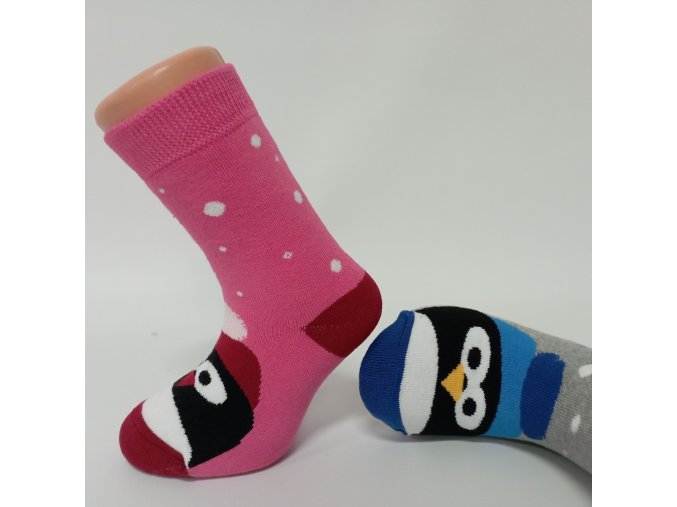 zimni frote ponozky penguin