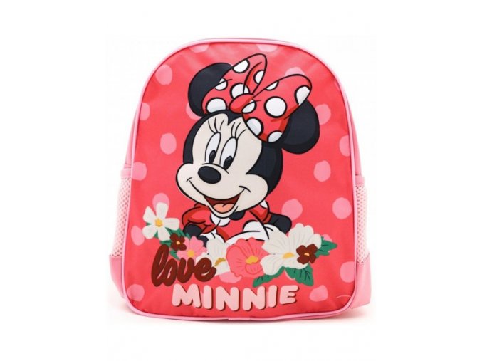 divci batoh minnie mouse kvety