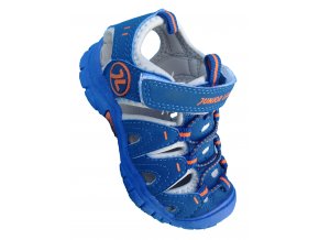 Sportovní sandálky JUNIOR LEAGUE Blue/orange (Velikost 24)