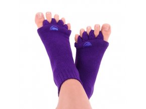 Adjustační ponožky PURPLE (Velikost L (43-46))