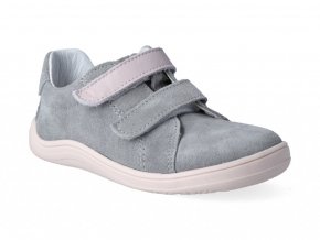 18729 2 barefoot tenisky baby bare febo spring grey pink