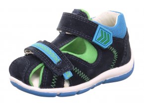 SUPERFIT dětské sandály FREDDY dark blue/green 1-609145-8020