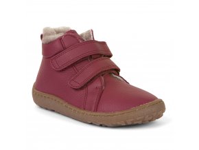 BAREFOOT FRODDO dětská zimní obuv WINTER FURRY bordeaux G3110201-10K