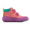 AFFENZAHN barefoot dětská celoroční obuv Low Boot Leather - Friendy Owl