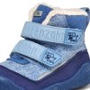 AFFENZAHN barefoot dětská zimní obuv Prewalker Midboot Vegan Snuggy - Elephant