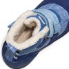 AFFENZAHN barefoot dětská zimní obuv Prewalker Midboot Vegan Snuggy - Elephant