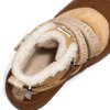 AFFENZAHN barefoot dětská zimní obuv Prewalker Midboot Vegan Snuggy - Beige