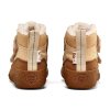 AFFENZAHN barefoot dětská zimní obuv Prewalker Midboot Vegan Snuggy - Beige