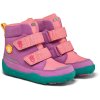 AFFENZAHN barefoot dětská zimní obuv Mid Boot Vegan Comfy - Owl