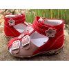 Sandálky BOOTS4U červená&rose; (Velikost 19)