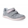 18729 2 barefoot tenisky baby bare febo spring grey pink