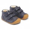 BUNDGAARD BAREFOOT dětská celoroční obuv - Petit Strap Navy