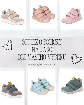 🌸 JARNÍ SOUTĚŽ 🌸 Pojďte si zasoutěžit o jeden pár dětských botiček z @botysek_detskeboticky . Výherce si může vybrat...