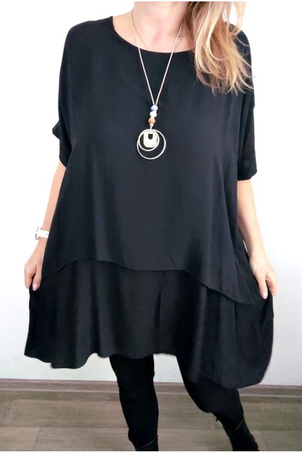 Dámská vrstvená tunika ADELE PLUS SIZE
