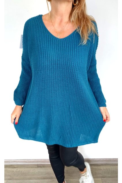 Dámský maxi svetr BIG