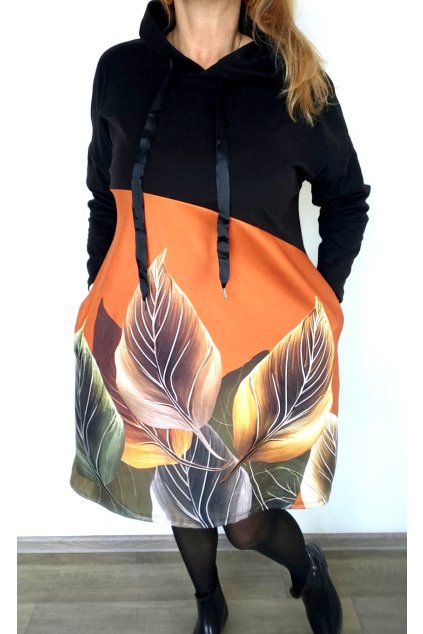 Dámské mikinové šaty AUTUNNO UNI