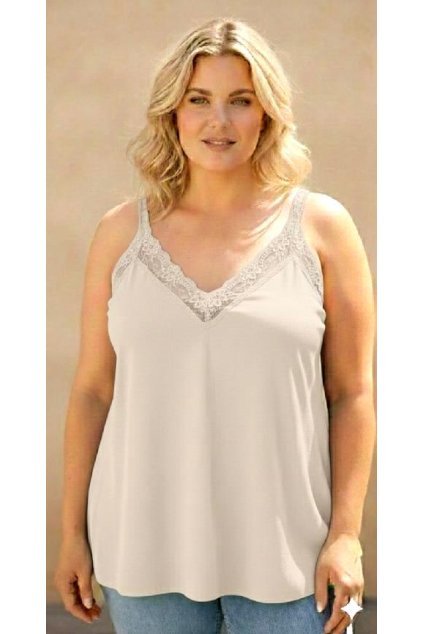 Dámské pružné triko s kraječkou BIG SIZE