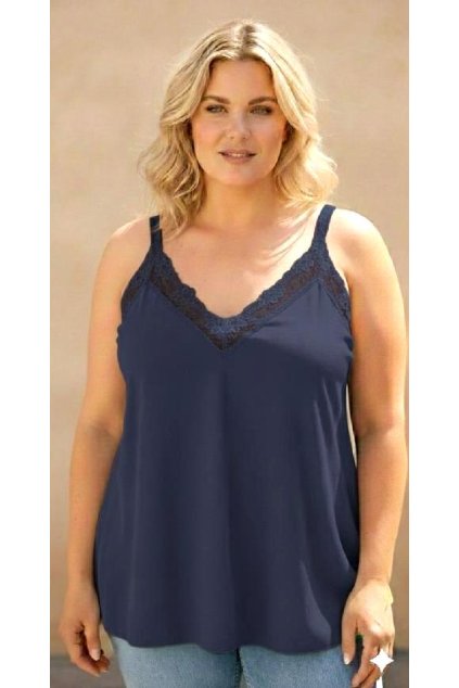 Dámské pružné triko s kraječkou BIG SIZE