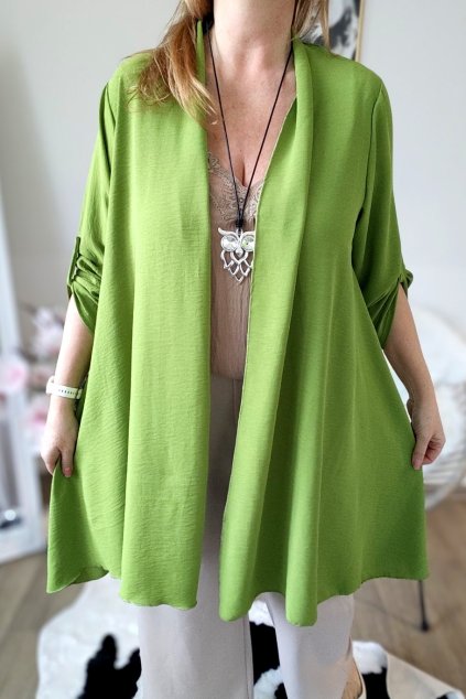 Dámský lehký kardigan se splývavým efektem UNI