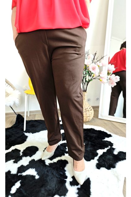 Dámské pružné kalhoty LA PERLA 2XL